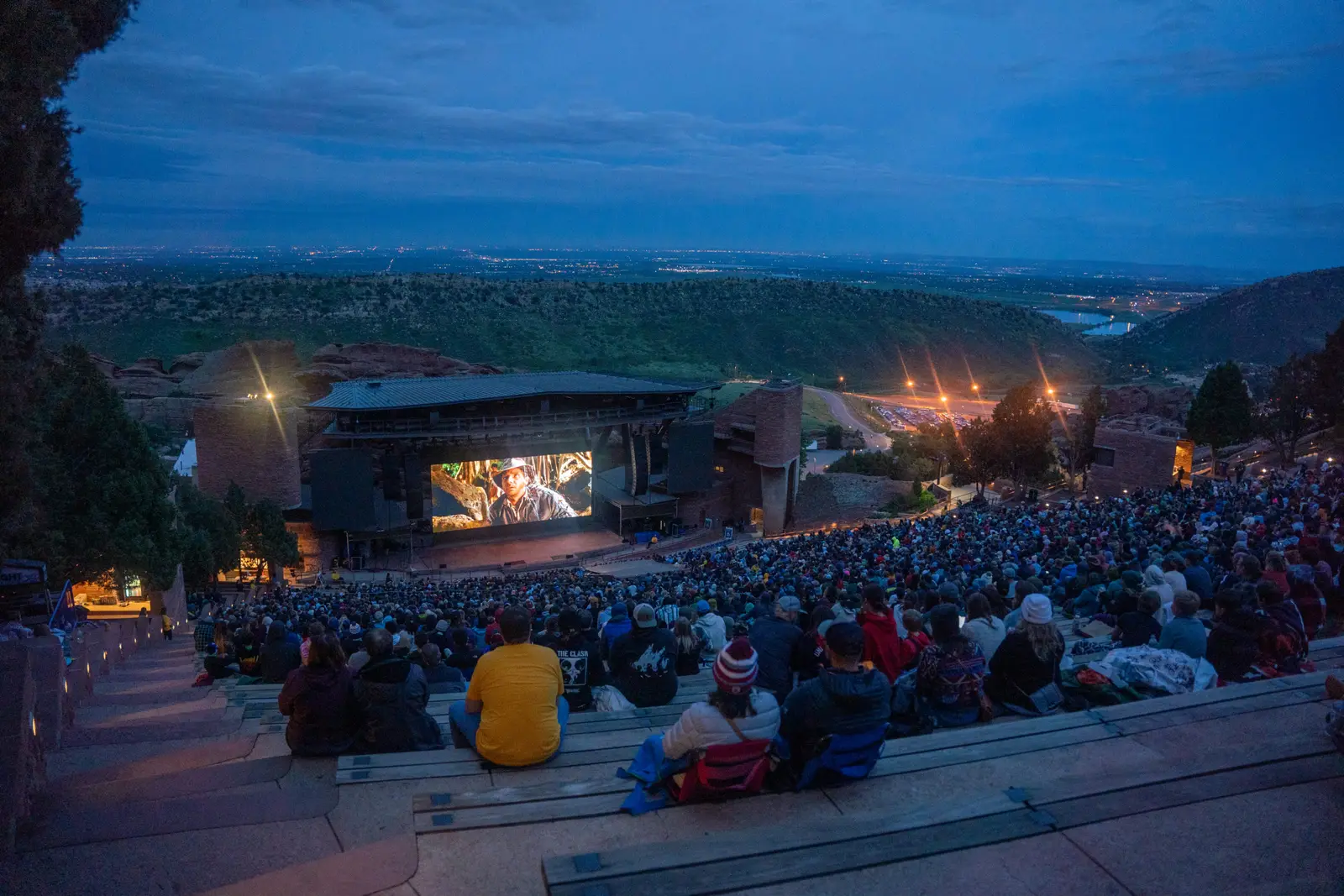 Film on the Rocks at Red Rocks